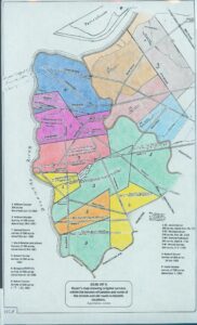 Land Survey Map Compiled by Charles Boyer